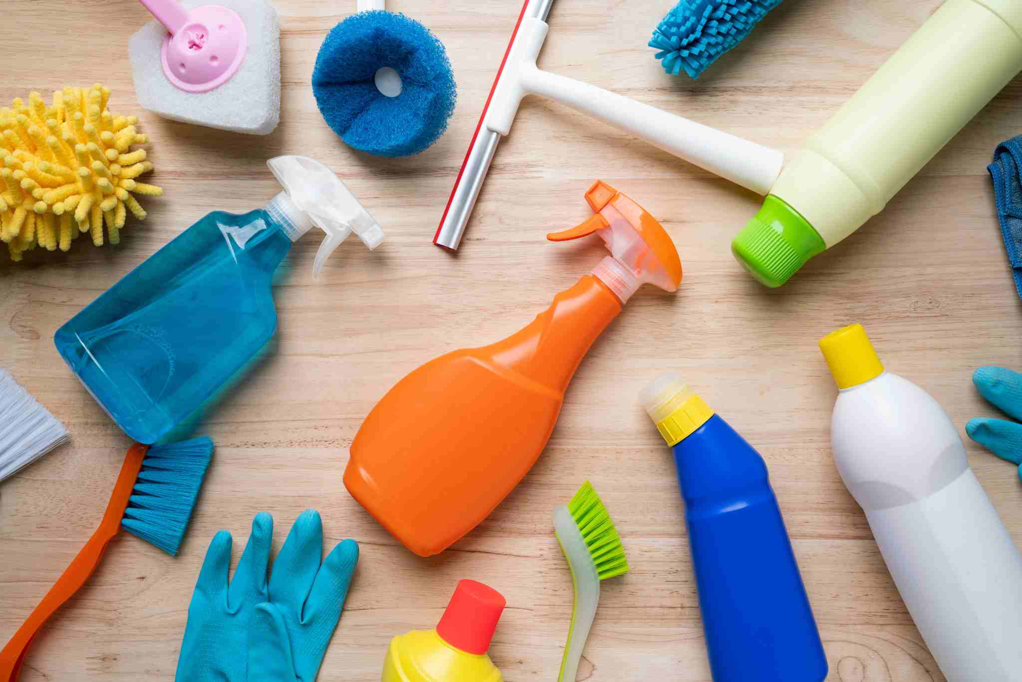 produtos de limpeza