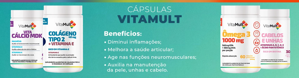 Conheça os benefÃcios das cápsulas Vitamult para a sua imunidade