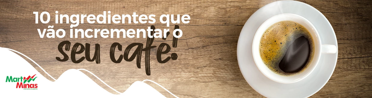 Confira dez ingredientes diferentes que você pode usar para deixar o seu café muito mais gostoso e diferenciado.