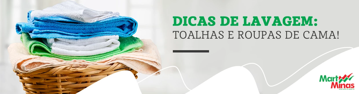 Confira dicas de lavagem para deixar suas roupas de cama e banho limpinhas e cheirosas