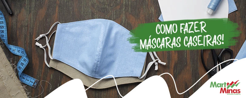 Veja como fazer máscaras caseiras e ter uma renda extra na pandemia