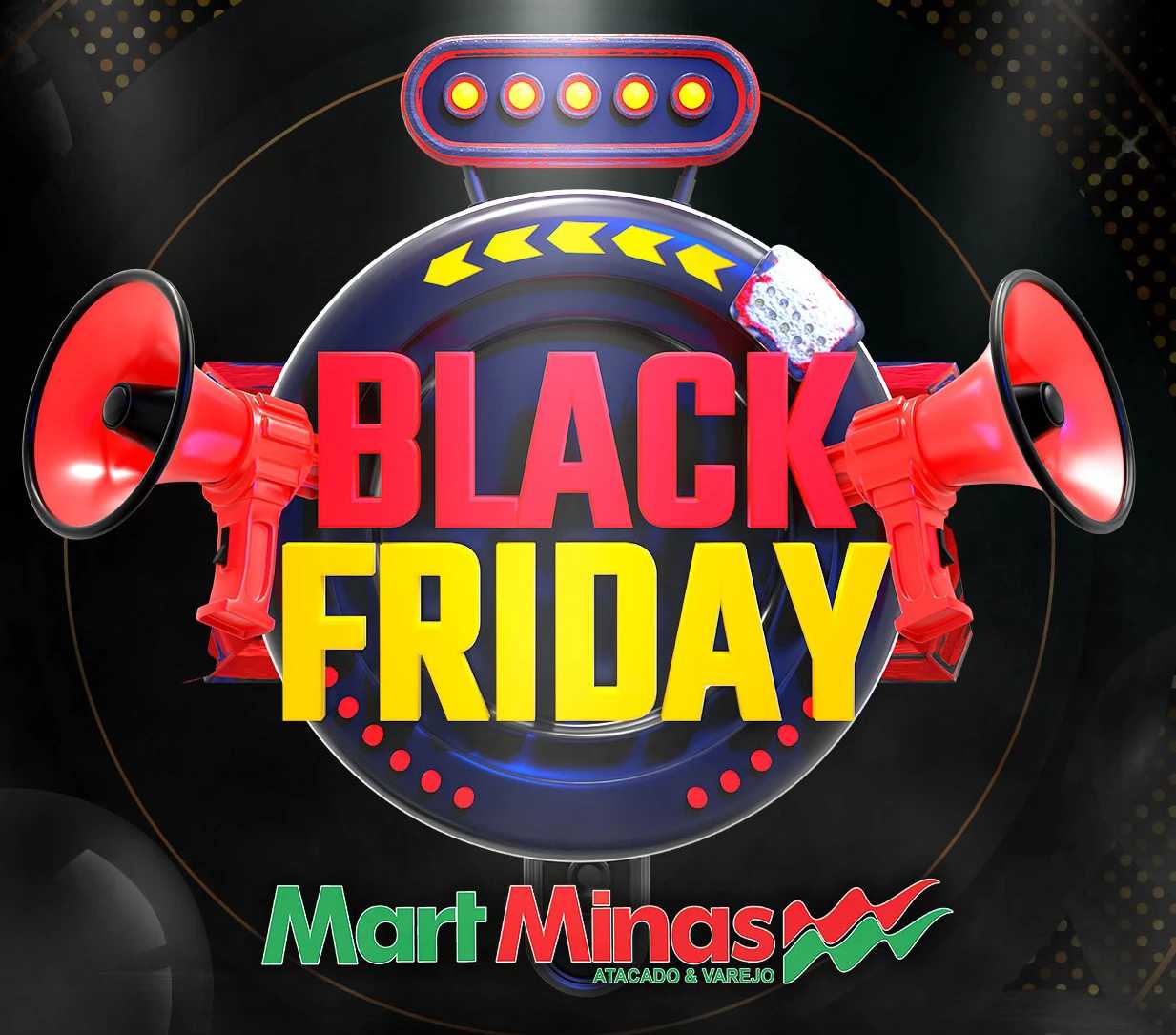 Aproveite as ofertas da Black Friday no Mart Minas com produtos de qualidade e preços imbatÃveis como você nunca viu