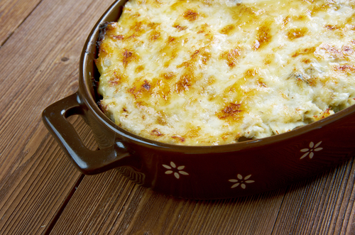 Receitas de Páscoa: bacalhau gratinado (Imagem: Shutterstock)